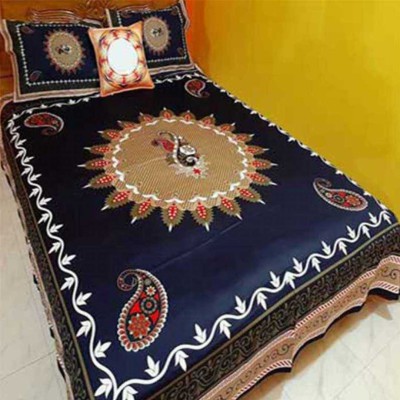 Luxury King size Bed Sheet with Matching Pillow covers