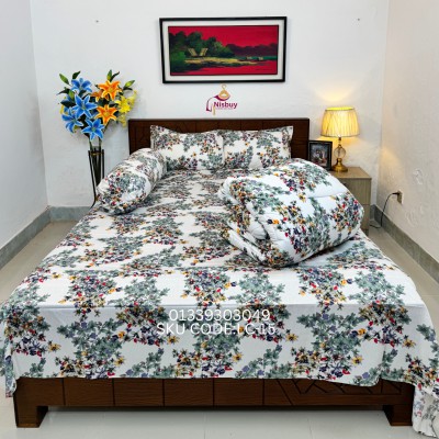 Twill Cotton Comforter - 5 Pies Set