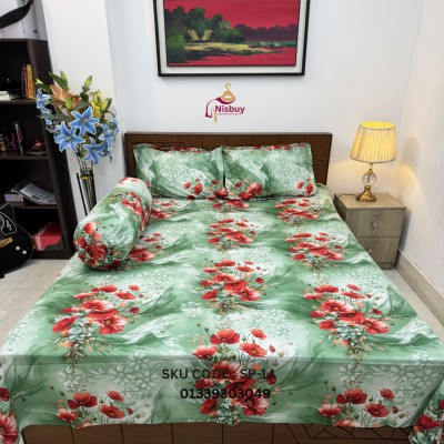 Super Exclusive Premium Quality Twill Bed Sheet Set – King Size