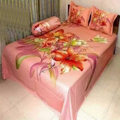 Luxury King size Bed Sheet with Matching Pillow covers